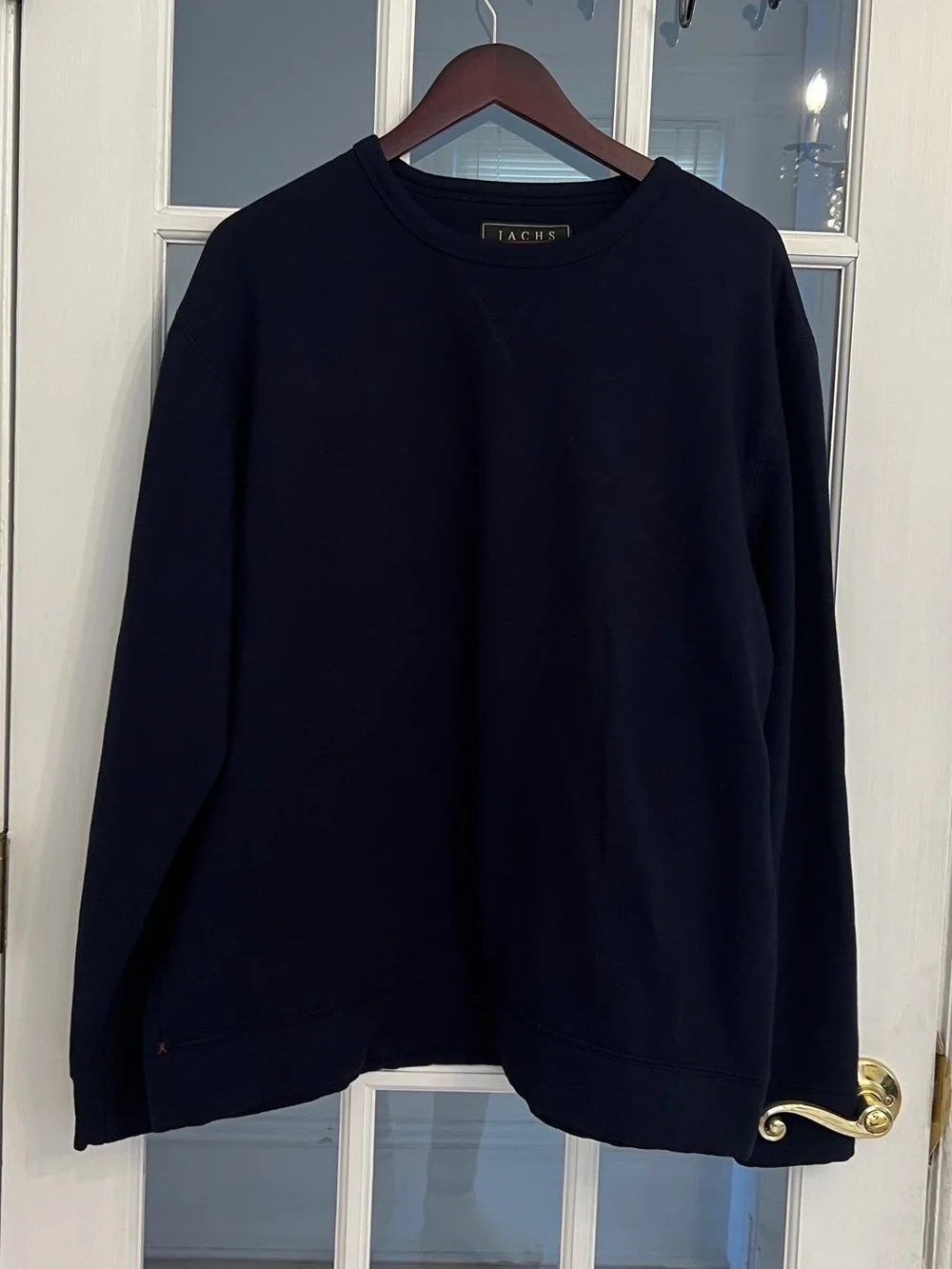JACHS NEW YORK Men’s Navy Blue Crewneck Sweatshirt Size XL
